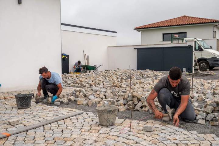 Pose de pavés Saint-Pierre-d'Irube